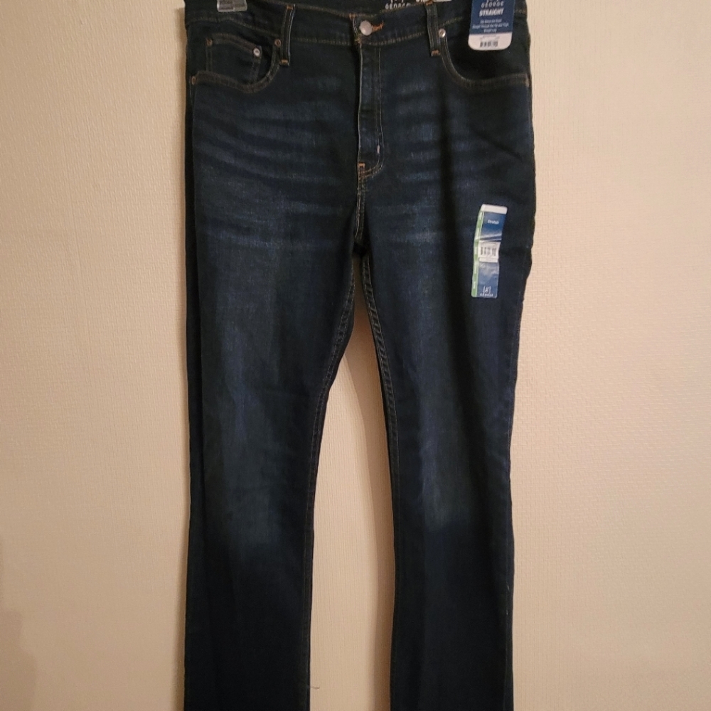 Mens 34x34 straight leg jeans NWT